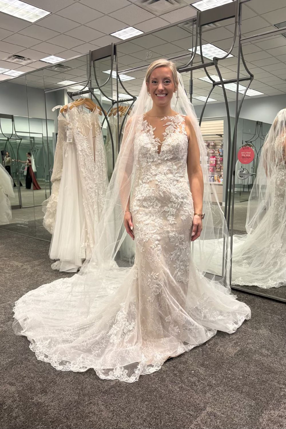 Galina Signature Ivory/Nude Floral 1