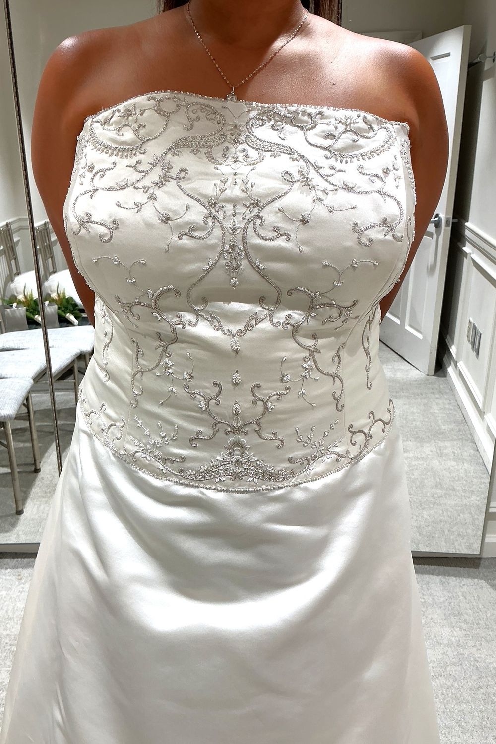 Lazaro 3361 with Veil and Petticoat 4
