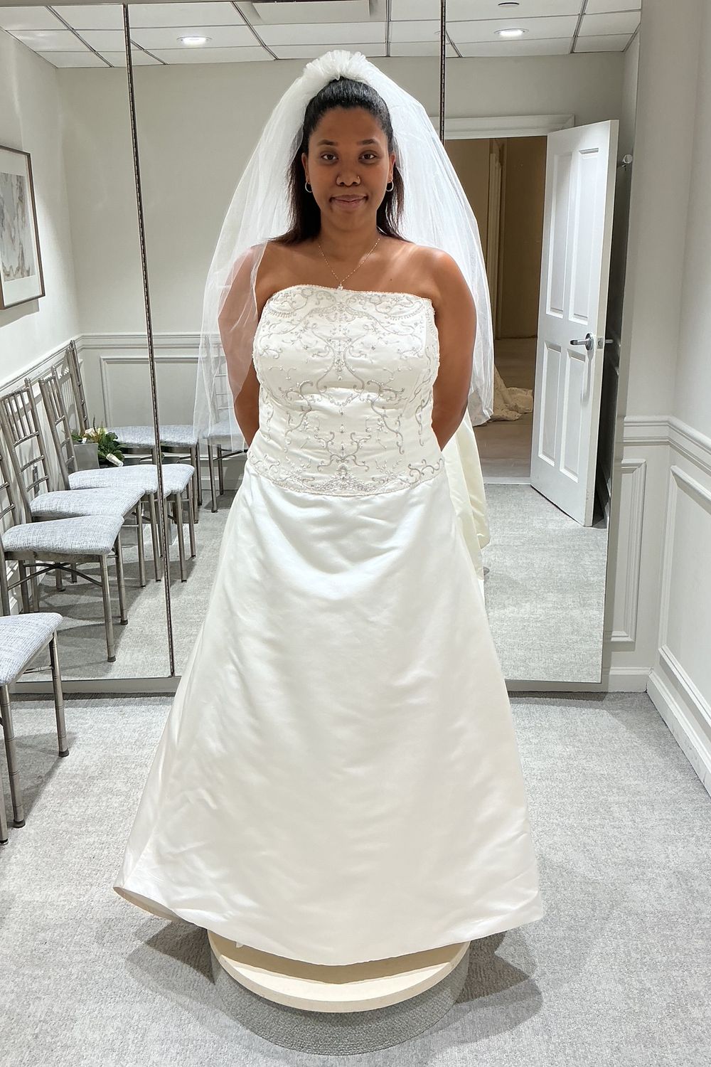 Lazaro 3361 with Veil and Petticoat 0