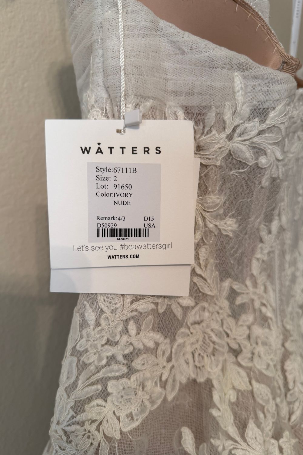 Watters Wyetta 67111B 10