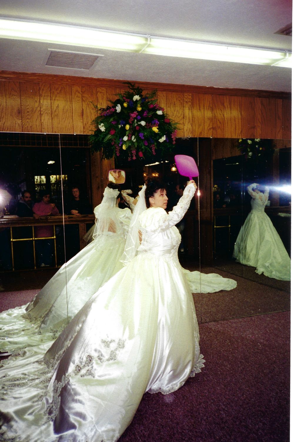 Vintage Vintage Ballgown with Veil 1