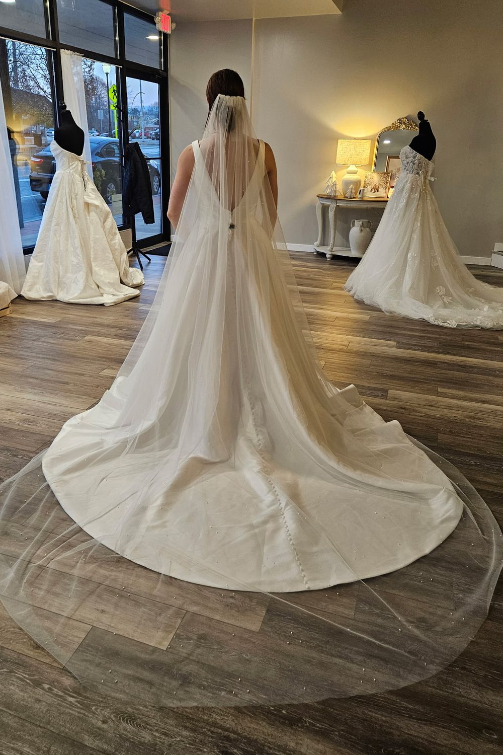 Stella York Royal Satin Princess Ballgown Wedding Dress 1