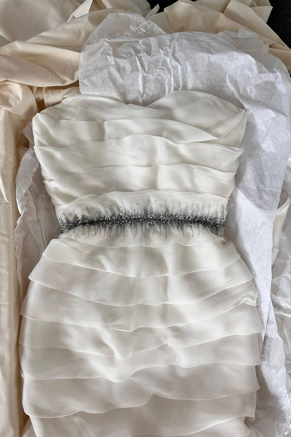Roland Nivelais Strapless Gown 6