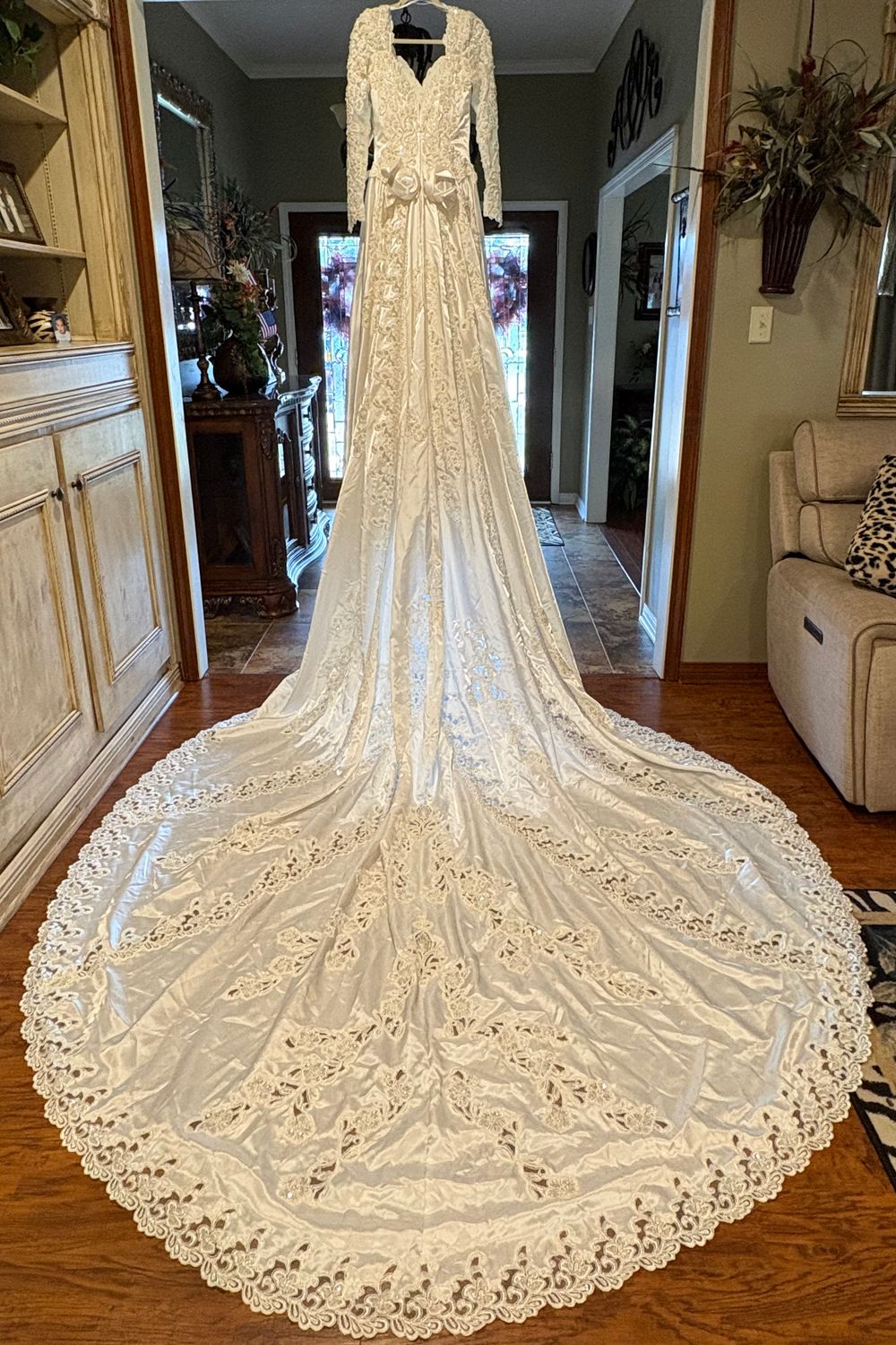 mori lee vintage wedding dresses Never Worn Around Again Dress 3 Ways To Style Color:2#White Amaris from Morilees Fall Collection:Prendonea