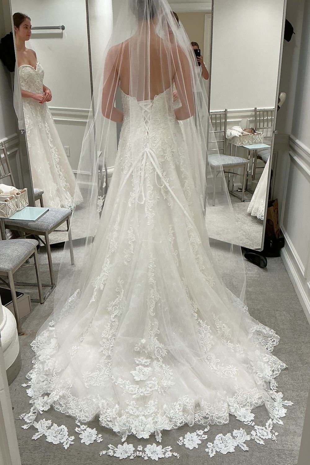 Maggie Sottero Gail with Veil 1