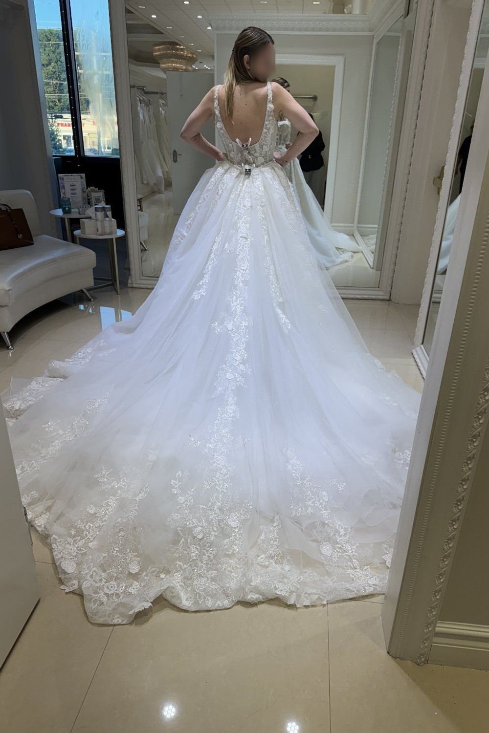 Blanche Bridal ESMEE with Overskirt 7