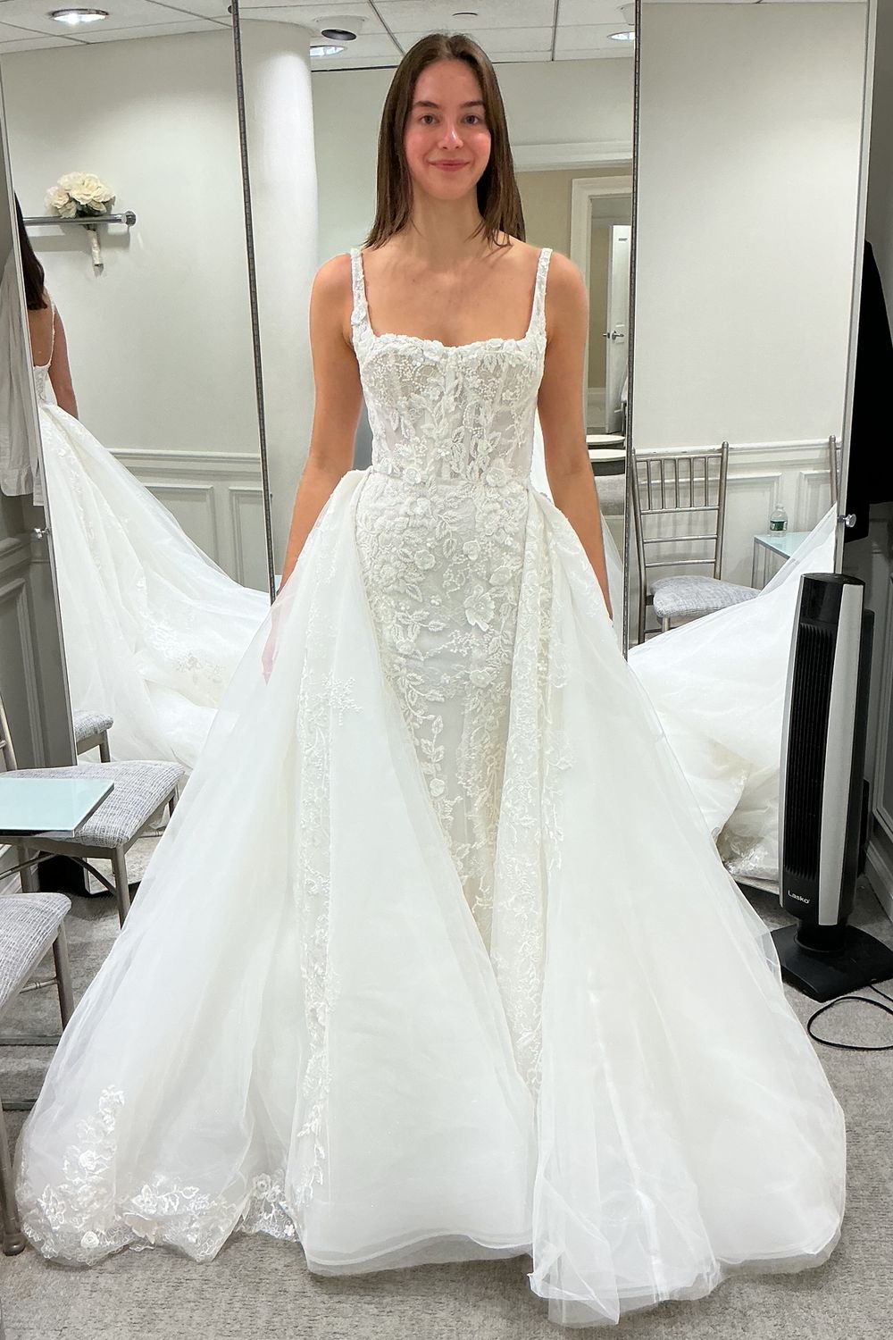 Blanche Bridal ESMEE with Overskirt 8