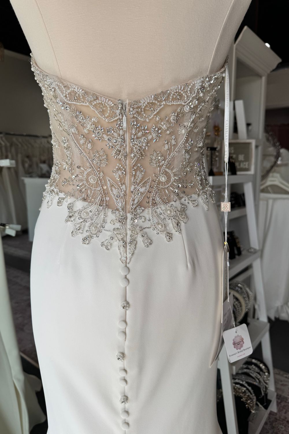Casablanca Bridal 2538fb Belle 4