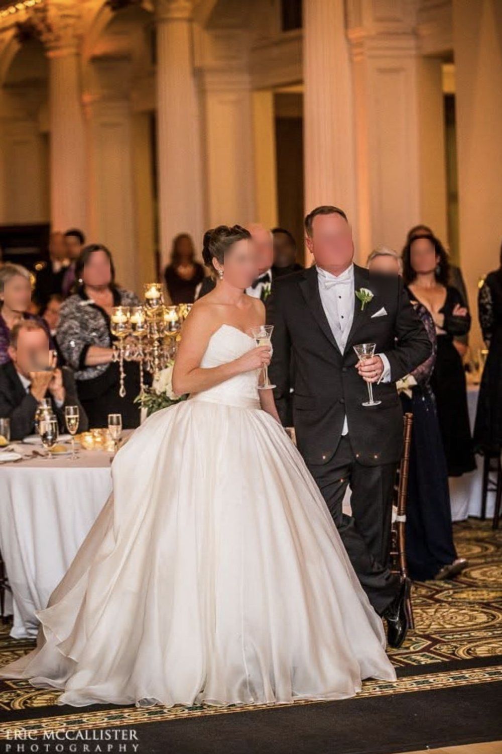Tony Ward Couture Ballgown Dress with Veil and Corset 1