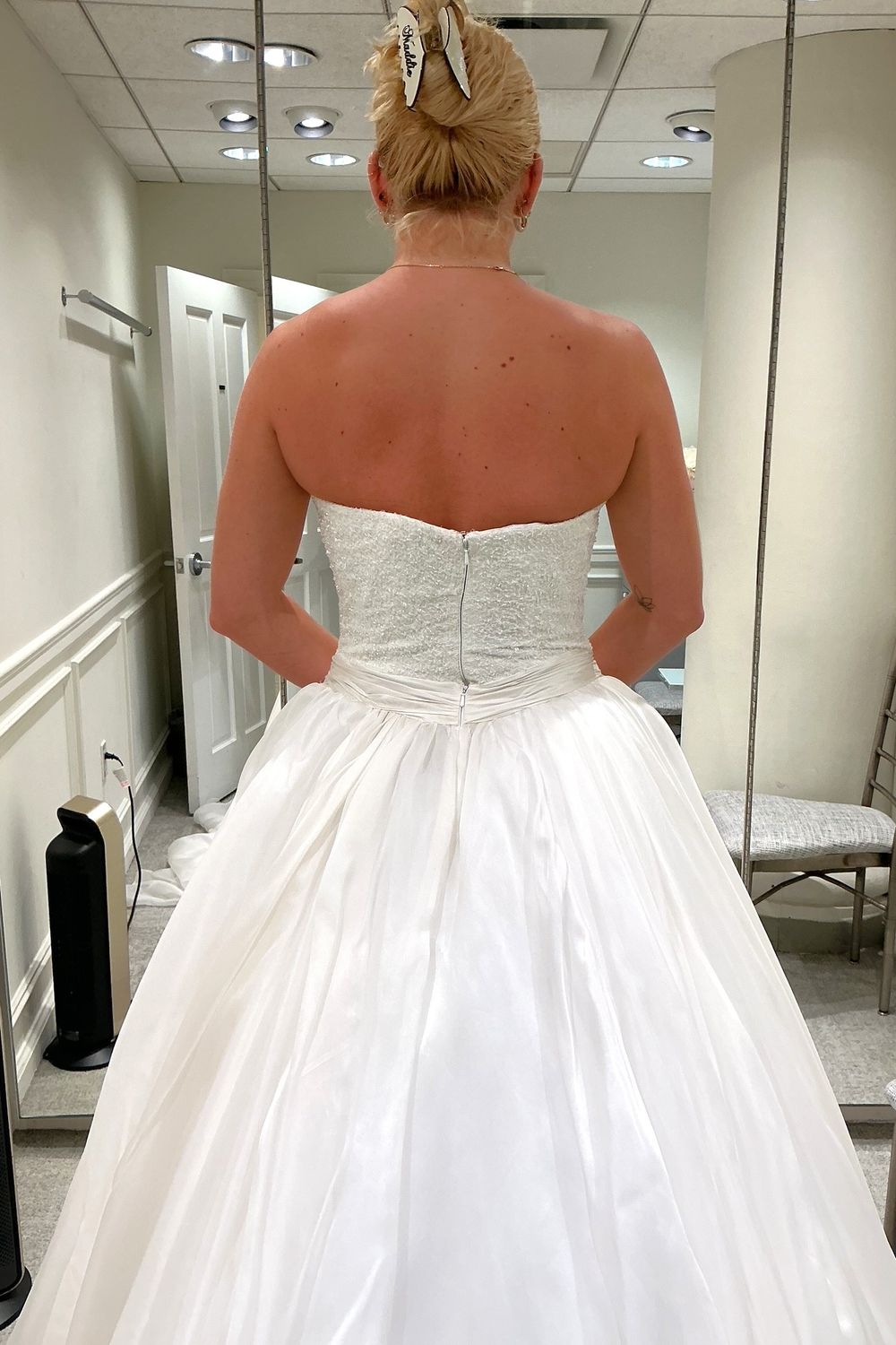 Tony Ward Couture Ballgown Dress with Veil and Corset 5