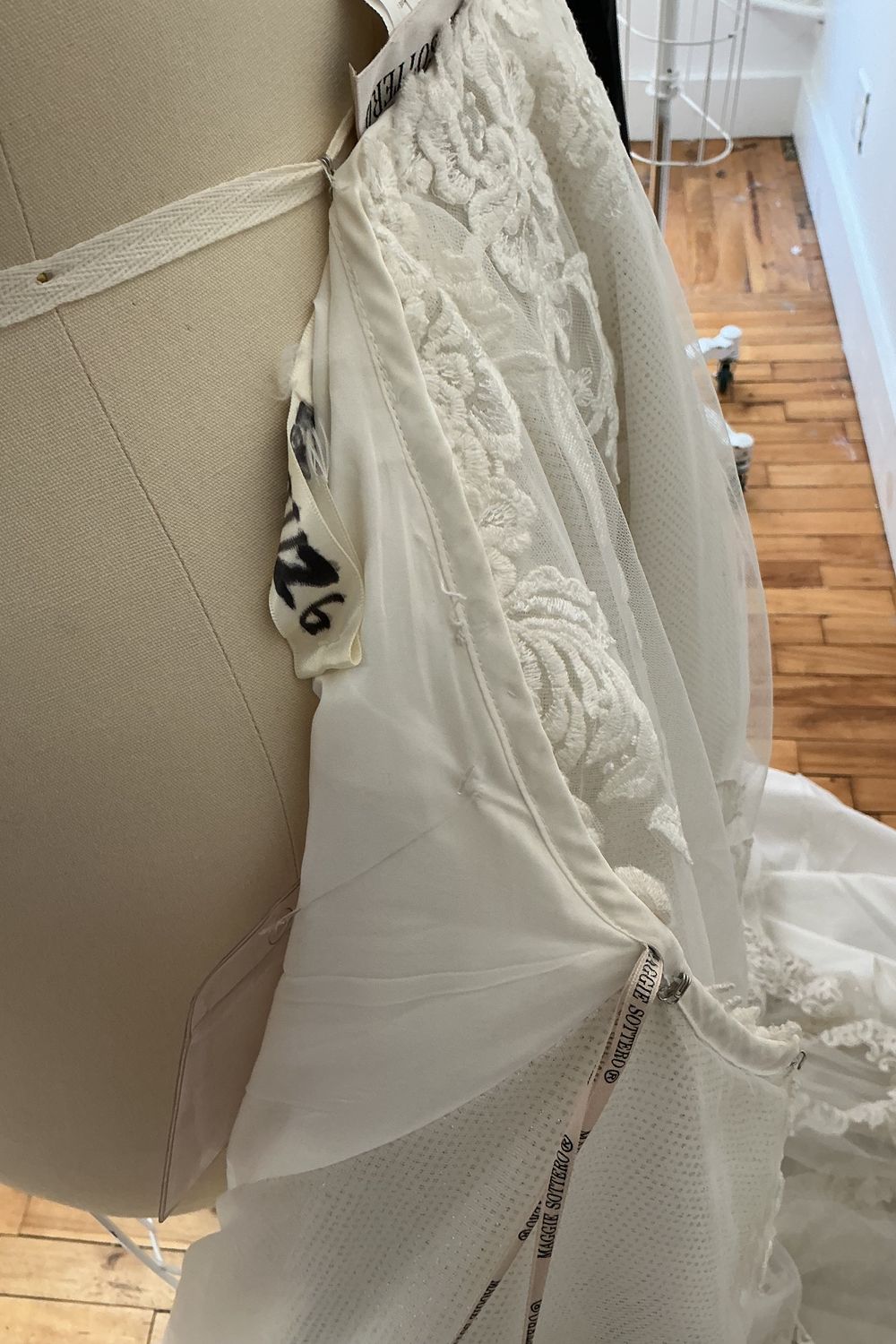 Maggie Sottero Fiona Detachable Train 5