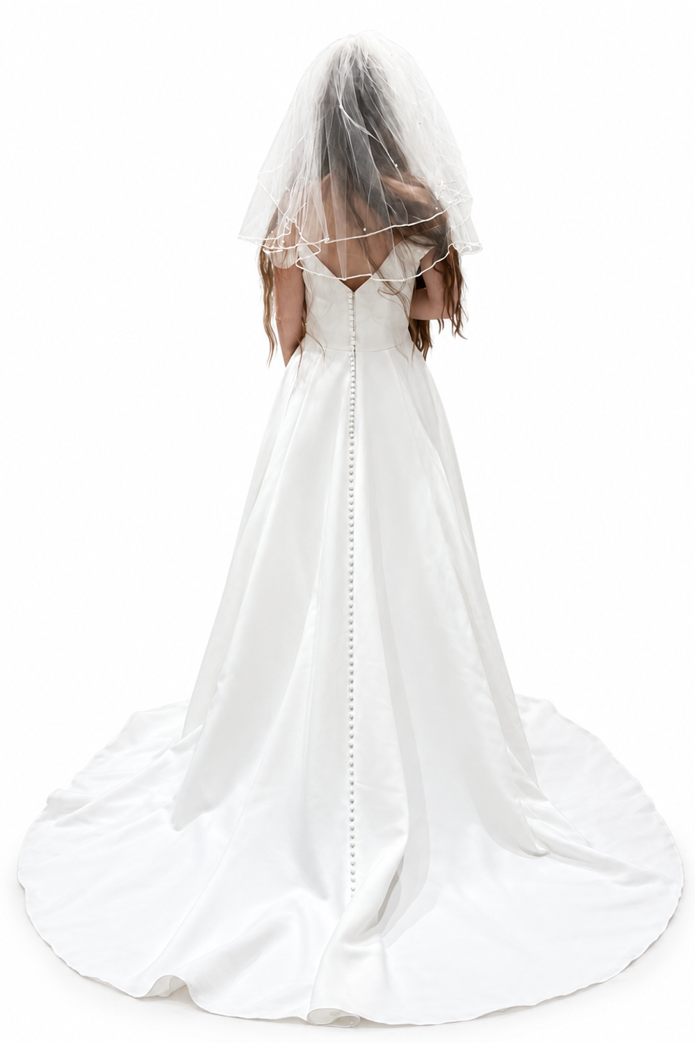 Justin Alexander Grove 88321 with Veil 1