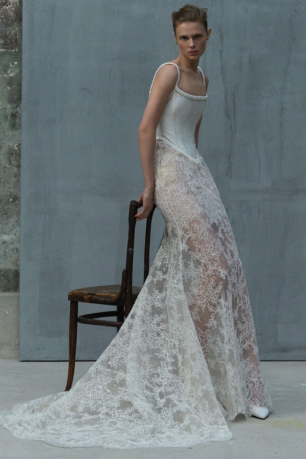 Elie Saab SS 2026 Look 4 with Veil 4