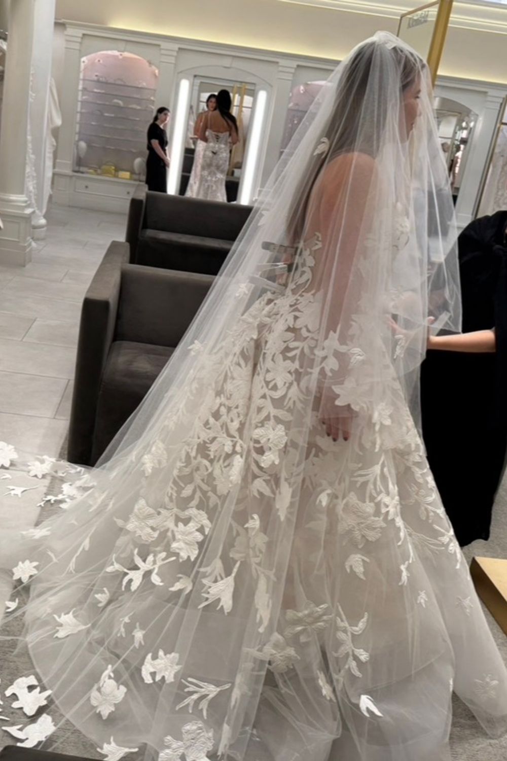 Nicole and Felicia NF109 with Veil 11
