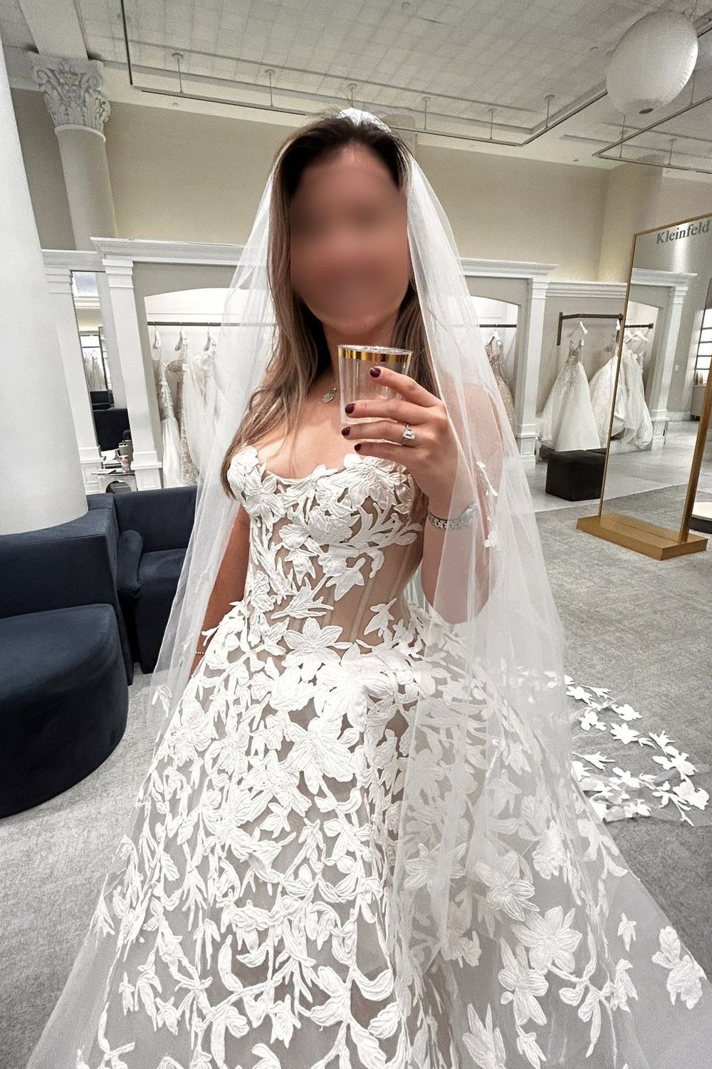Nicole and Felicia NF109 with Veil 10