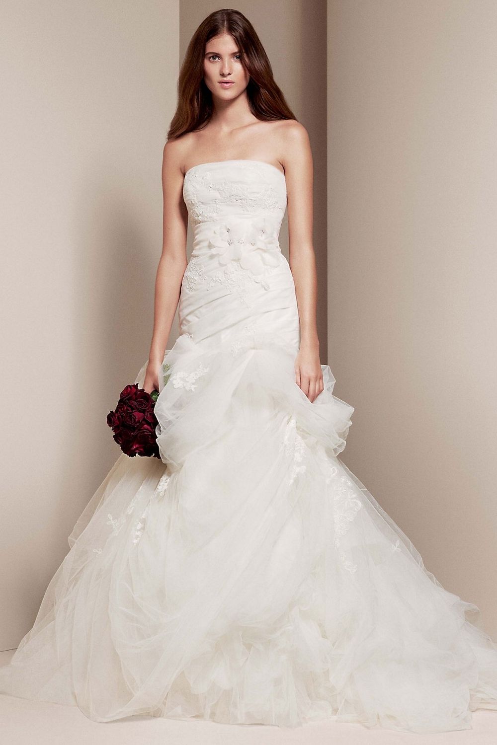 Vera Wang White Mermaid wedding gown 0