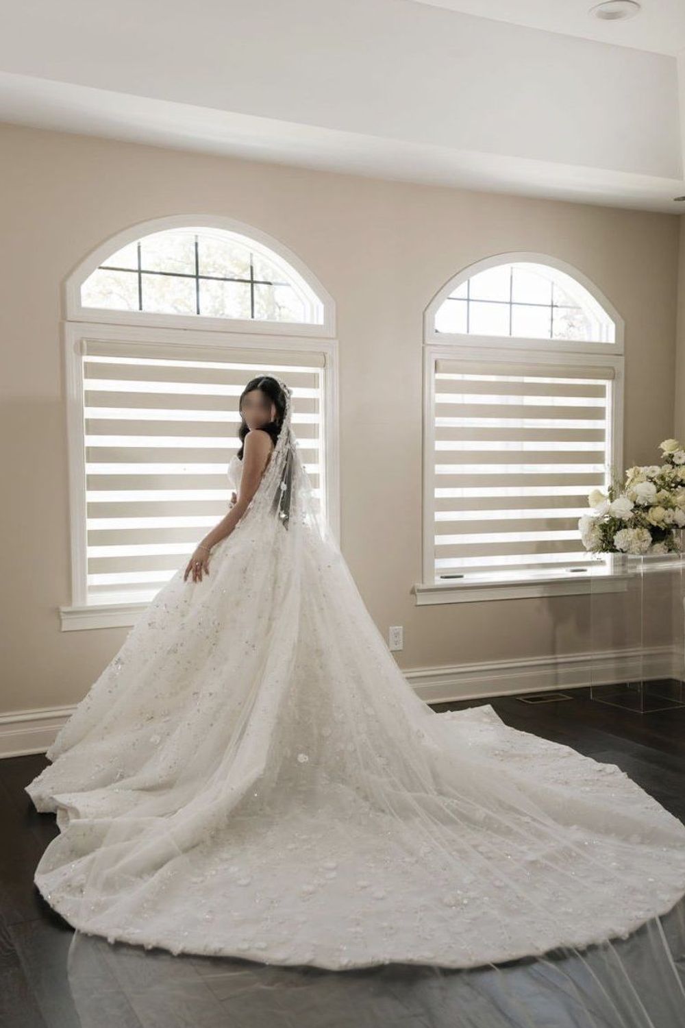 Steven Khalil Custom Wedding Gown 12
