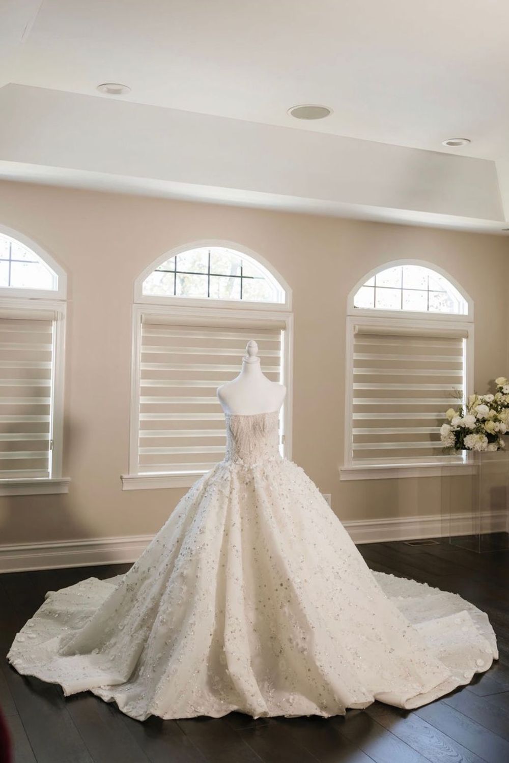 Steven Khalil Custom Wedding Gown 12