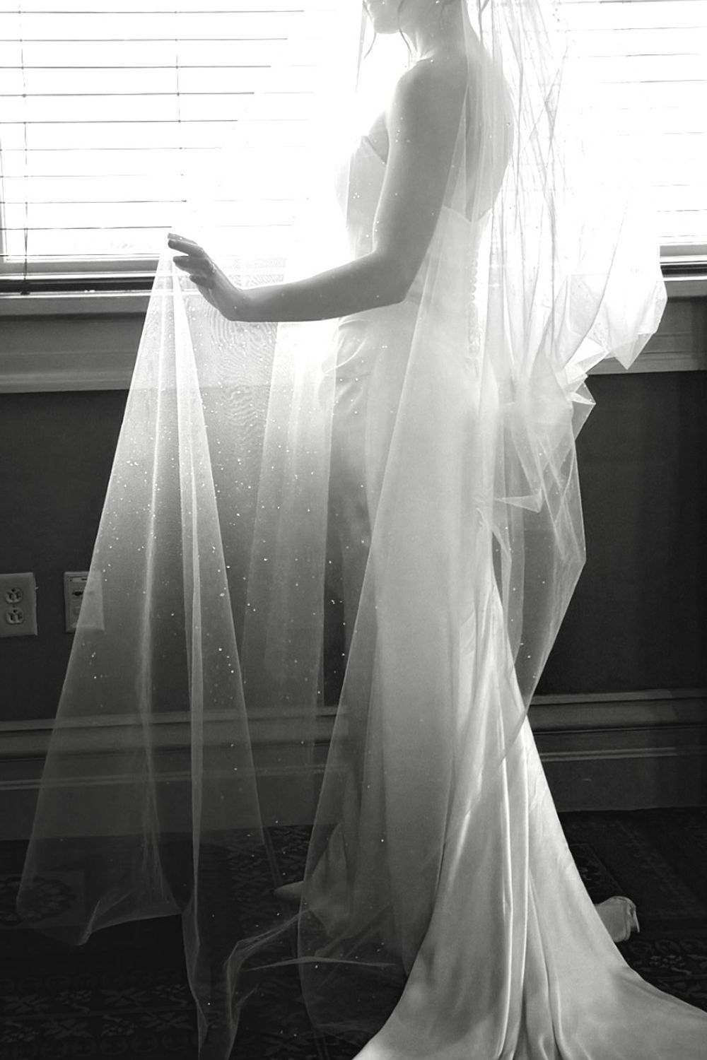 Pnina Tornai Dewdrop Crystal Cathedral Veil 4