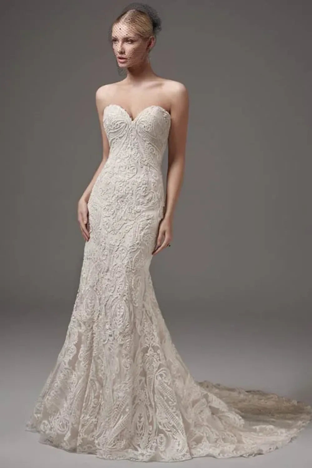 Maggie Sottero Sweetheart Mermaid Dress 0