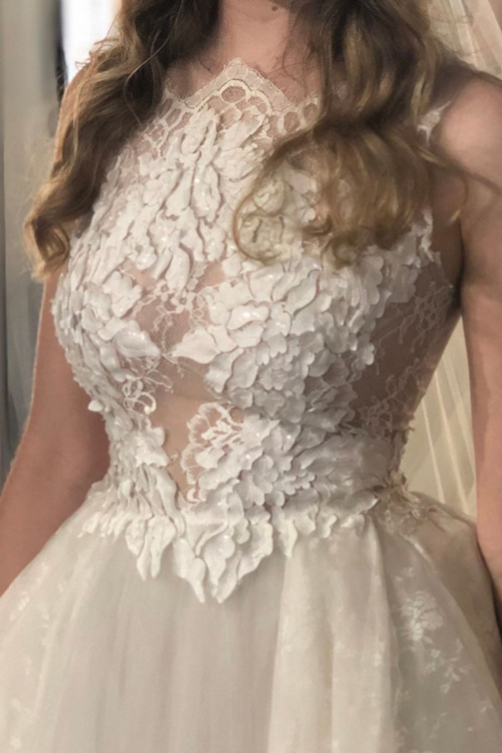 Ines Di Santo Souffle with Veil 1