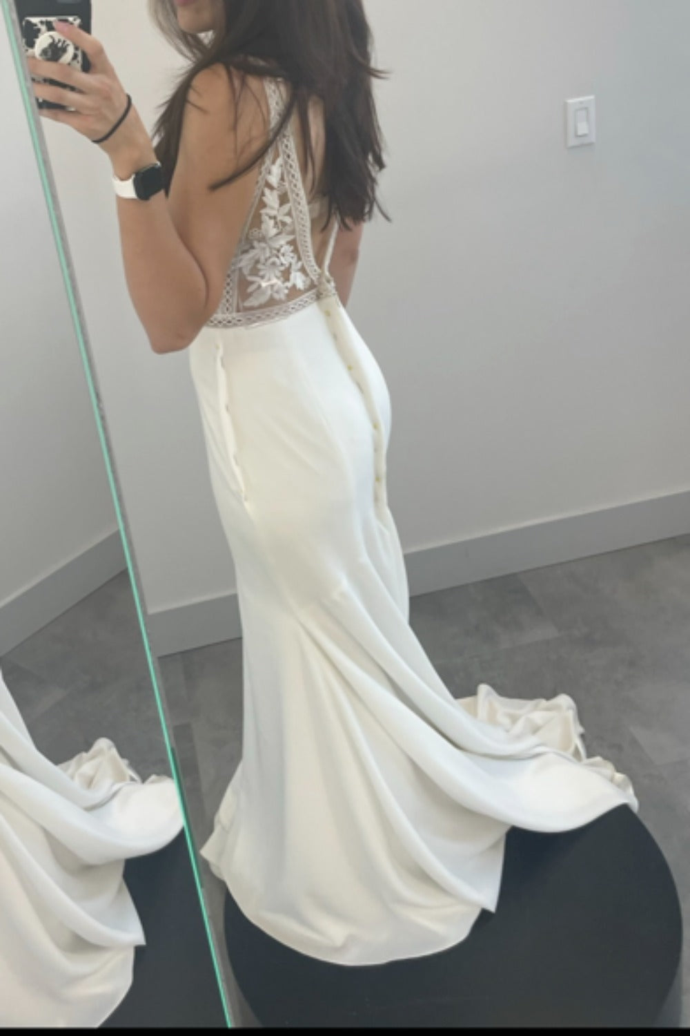 Mikaella-Beautiful Boho Sleeveless Floral Lace (Style 2297)-1