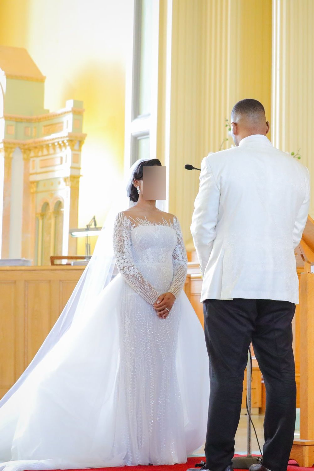 Tony Ward STACEY with Veil and Overskirt 10