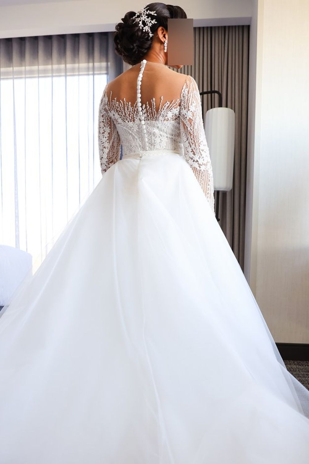 Tony Ward STACEY with Veil and Overskirt 11