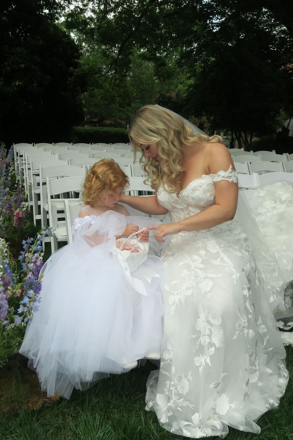 Monique Lhuillier Celestina with Veil 11
