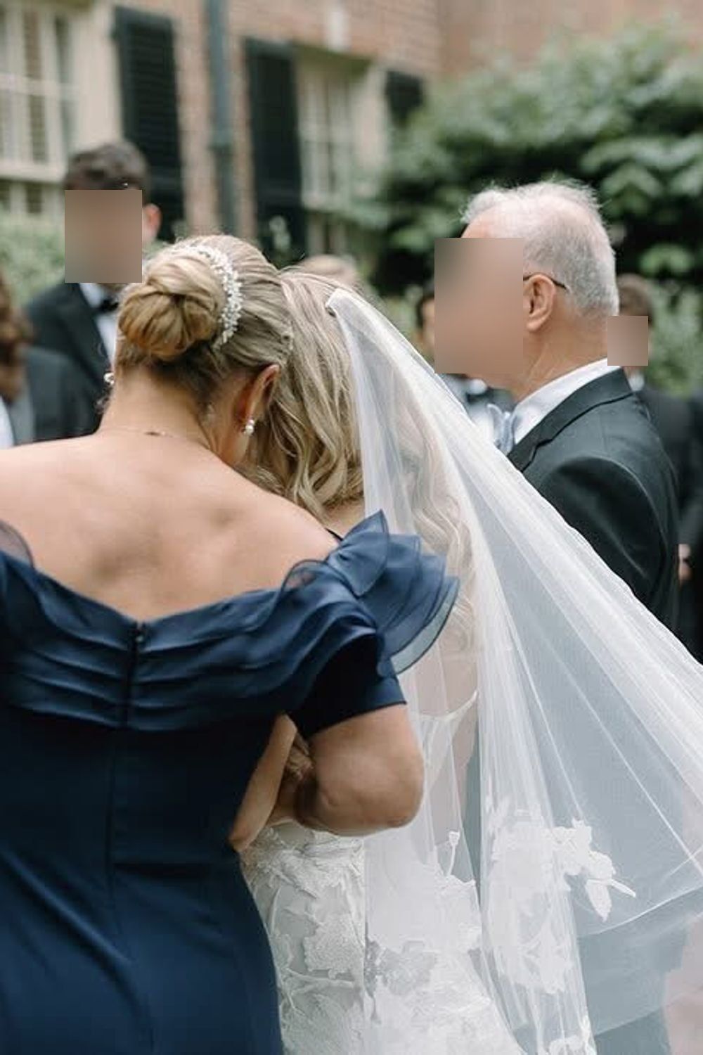 Monique Lhuillier Celestina with Veil 11