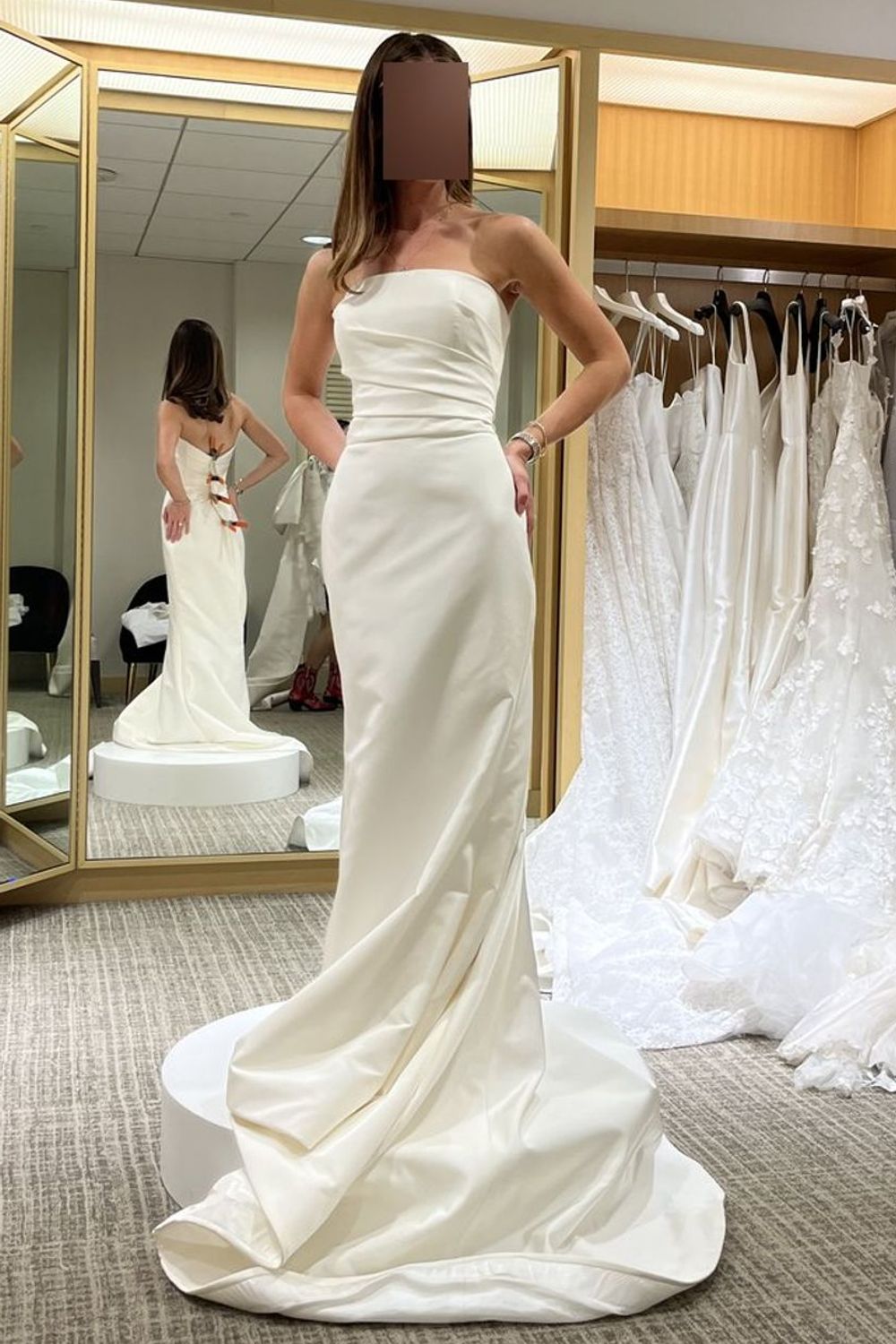 Sareh Nouri Blue Moon Dress with Veil and Jacket 12