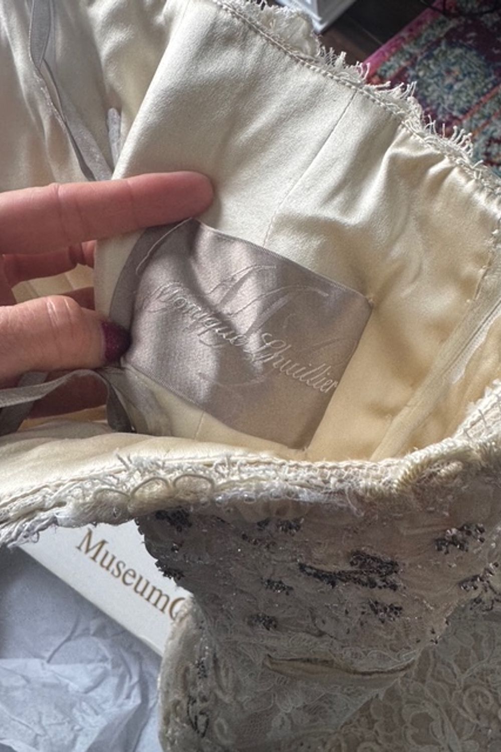 Monique Lhuillier Monique Lhuillier Mermaid Dress 8