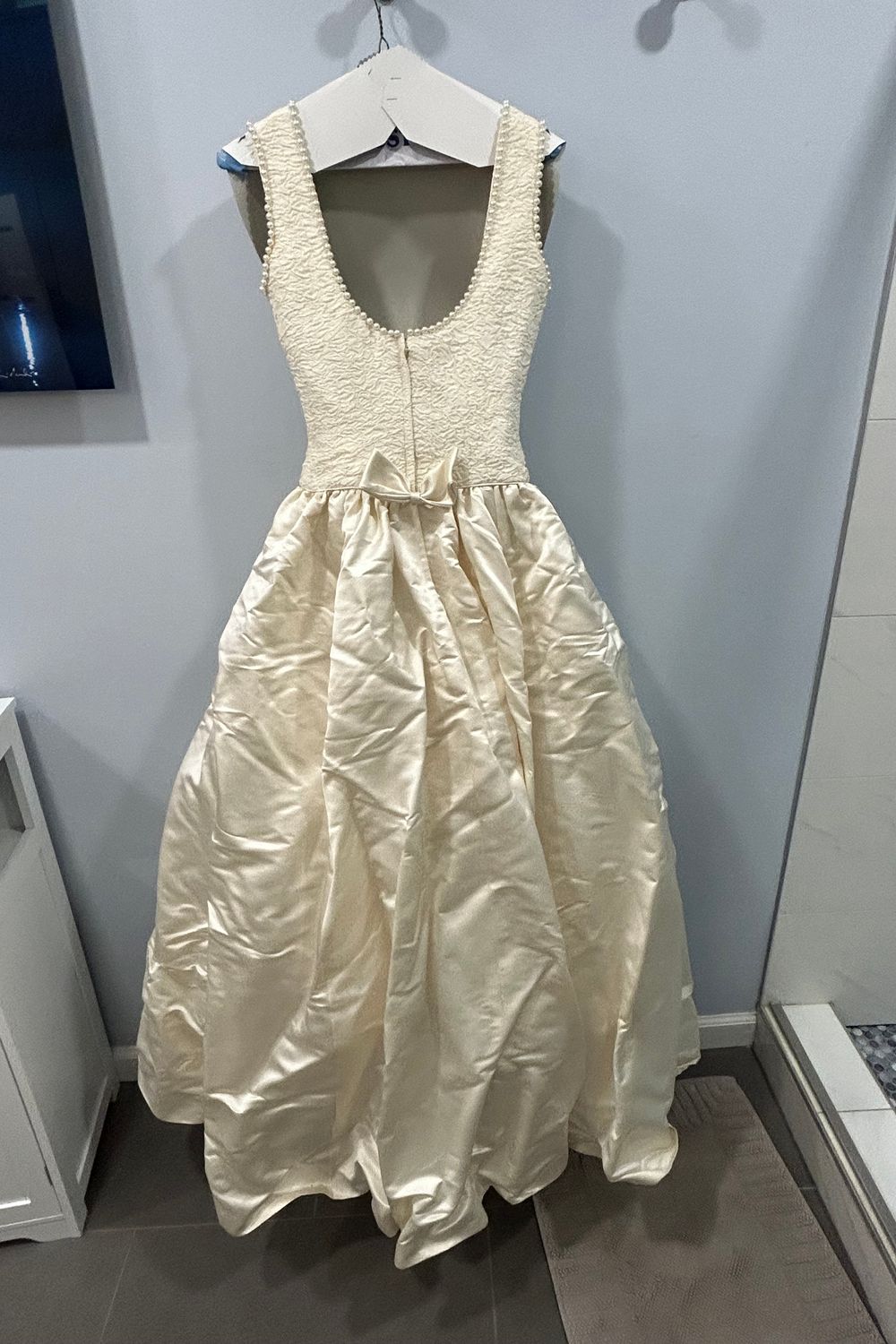 Amsale Pearled bodice 2