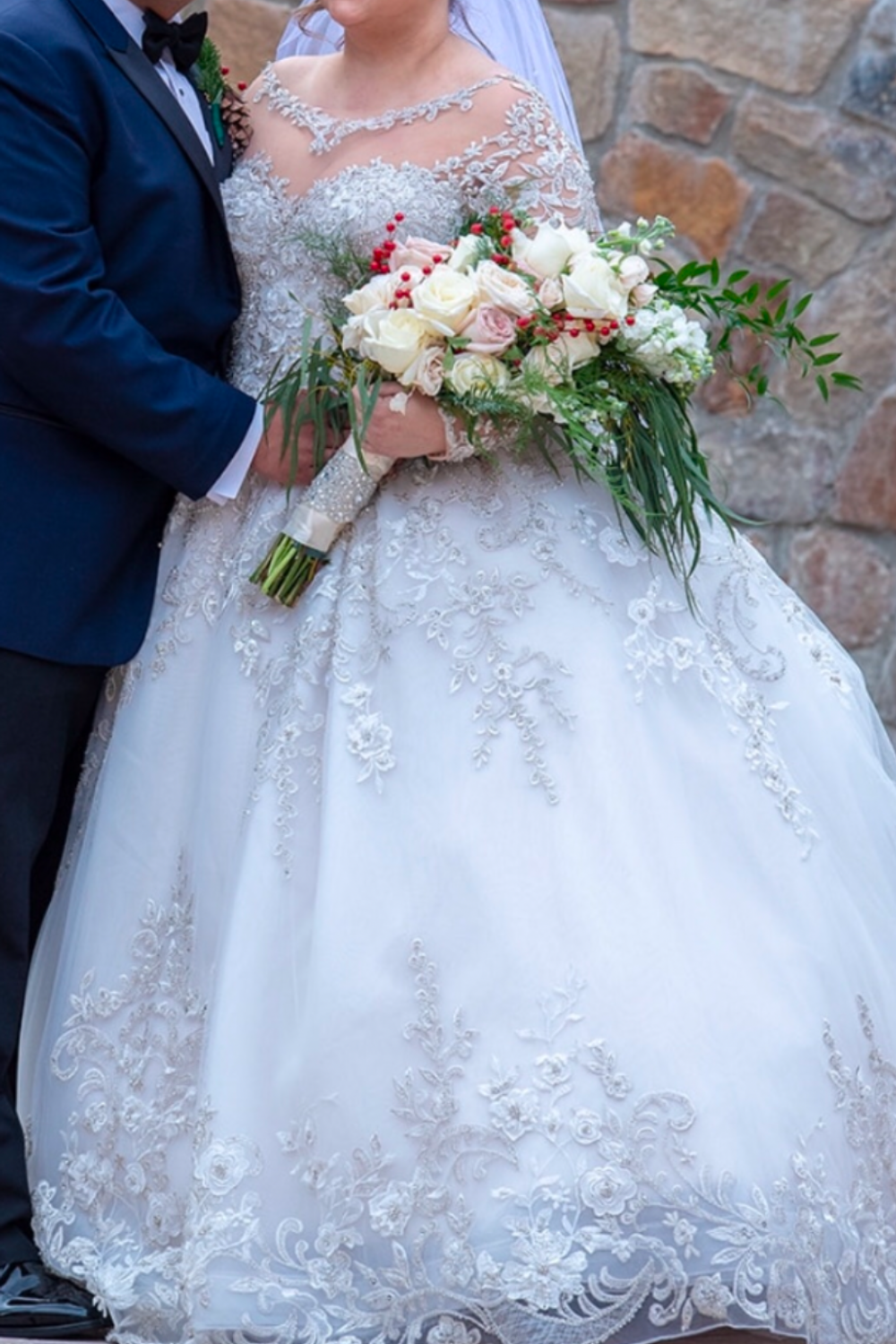 used YSA Makino Custom Dress Wedding Dress