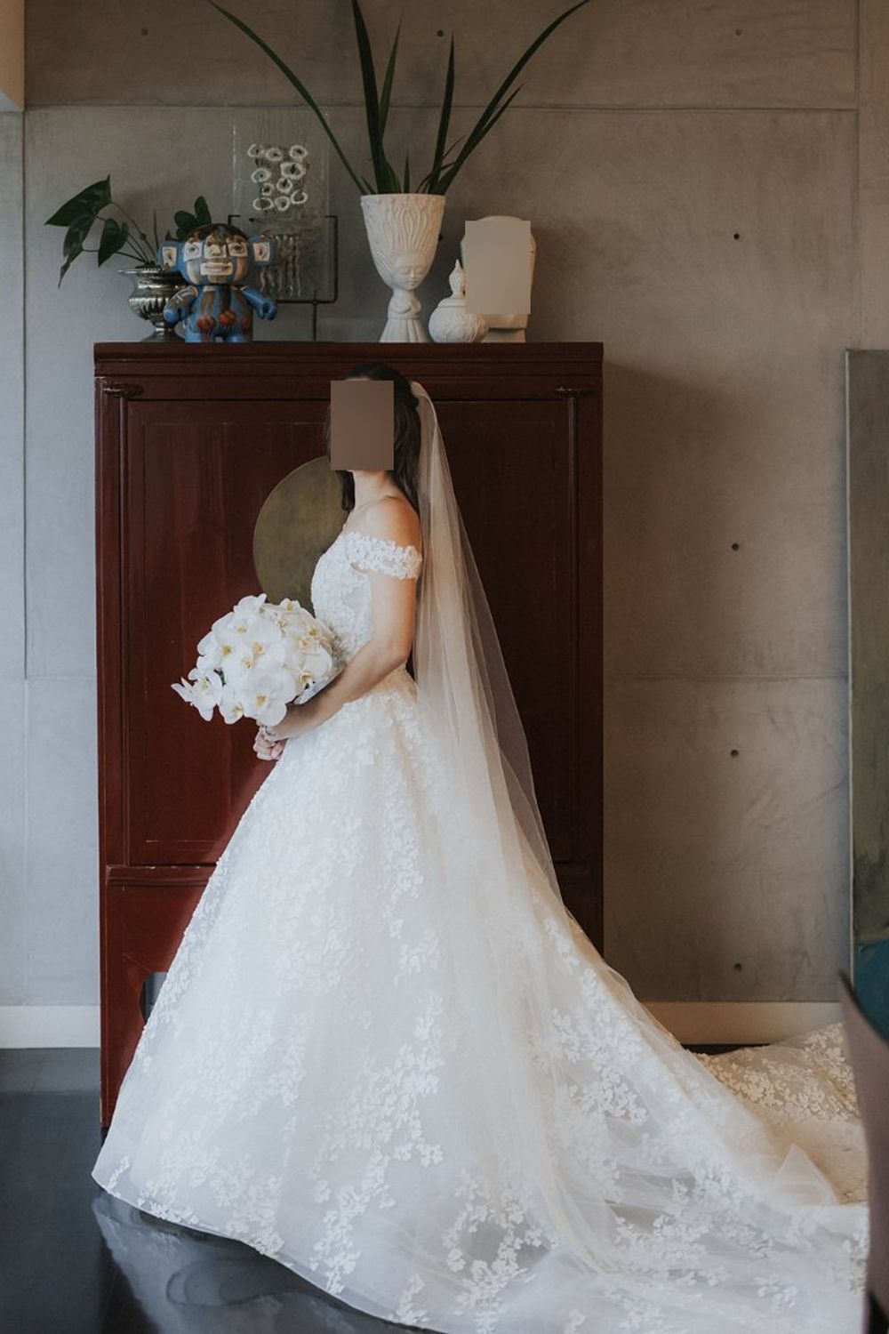 Used Lazaro Vienna Wedding Dress