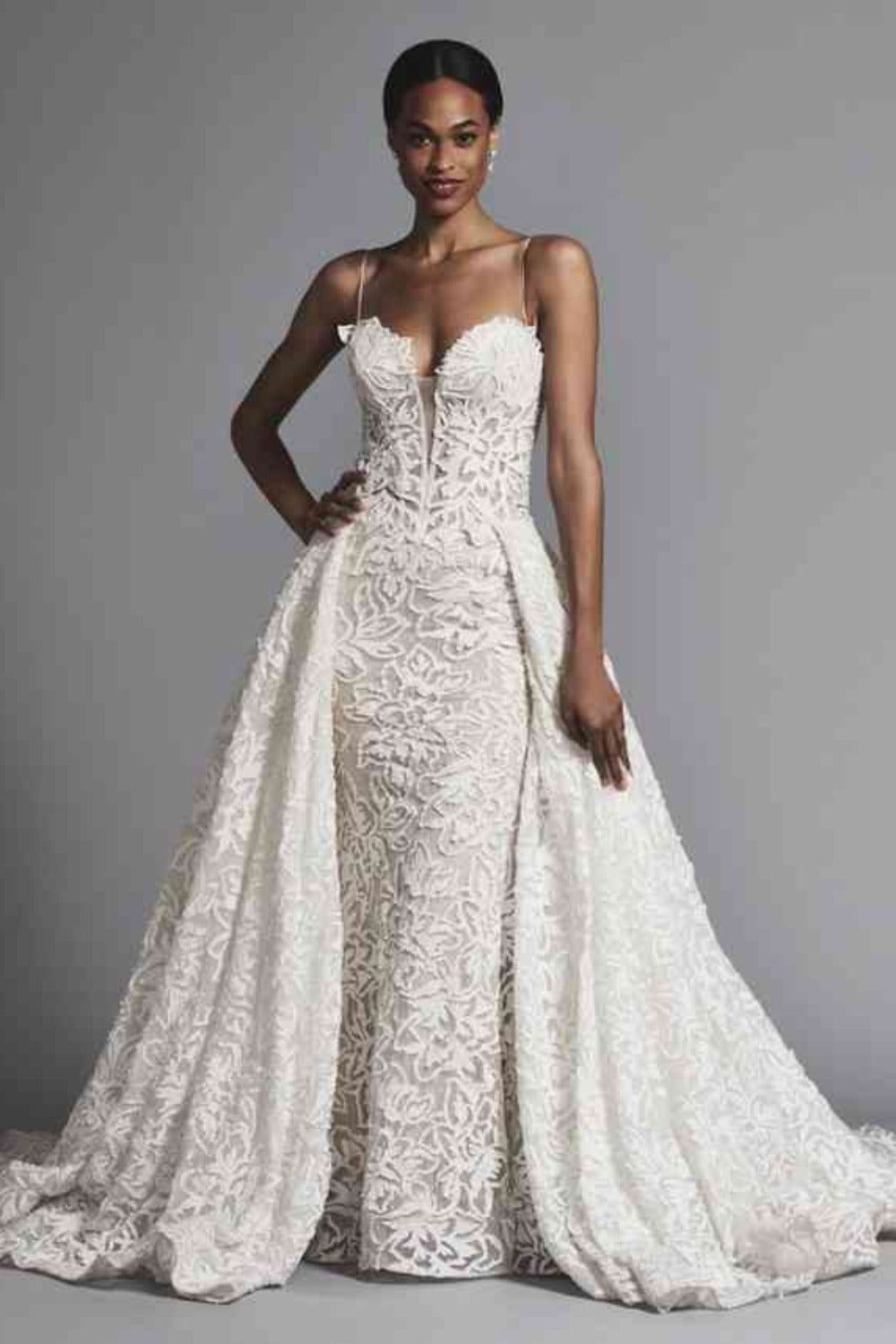 Say Yes Pnina Tornai Black Wedding Dress Used Pnina Tornai 4572 Wedding  Dress
