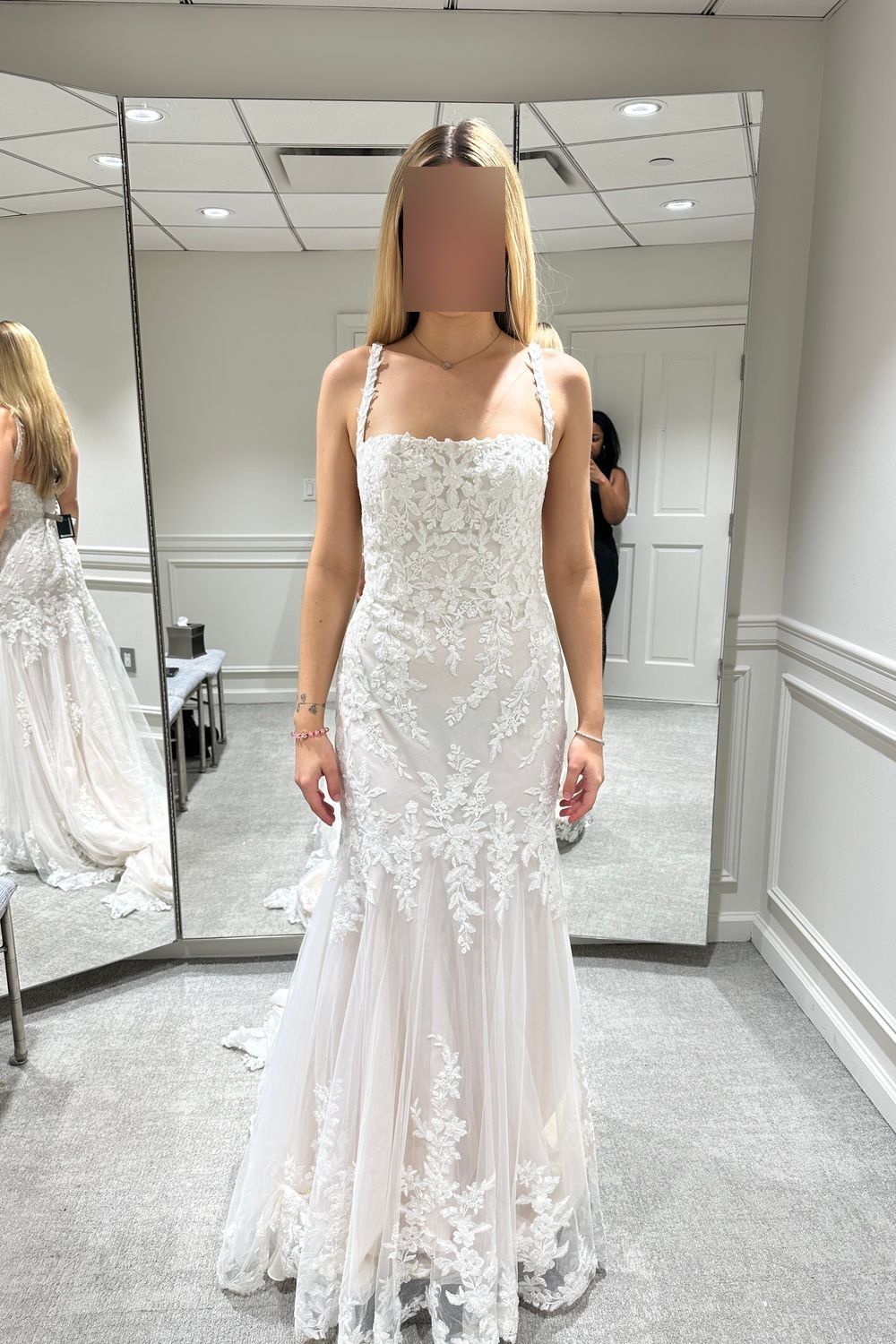 Never Worn Justin Alexander Jazmin Wedding Dress