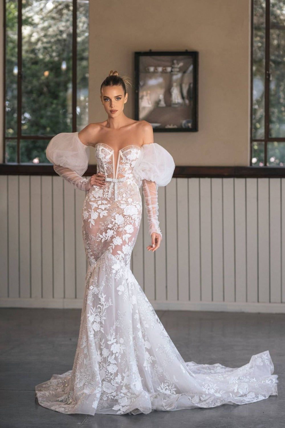 Berta Wedding Gown Berta Bridal Fabric Never Worn Berta 23-02