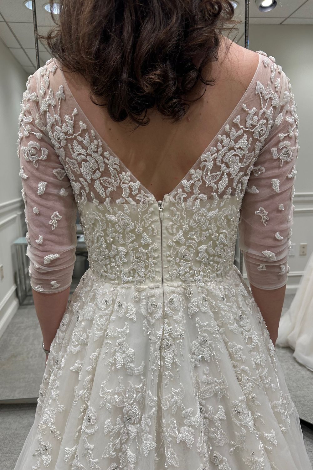 Enaura Bridal EF603 with Veil 3