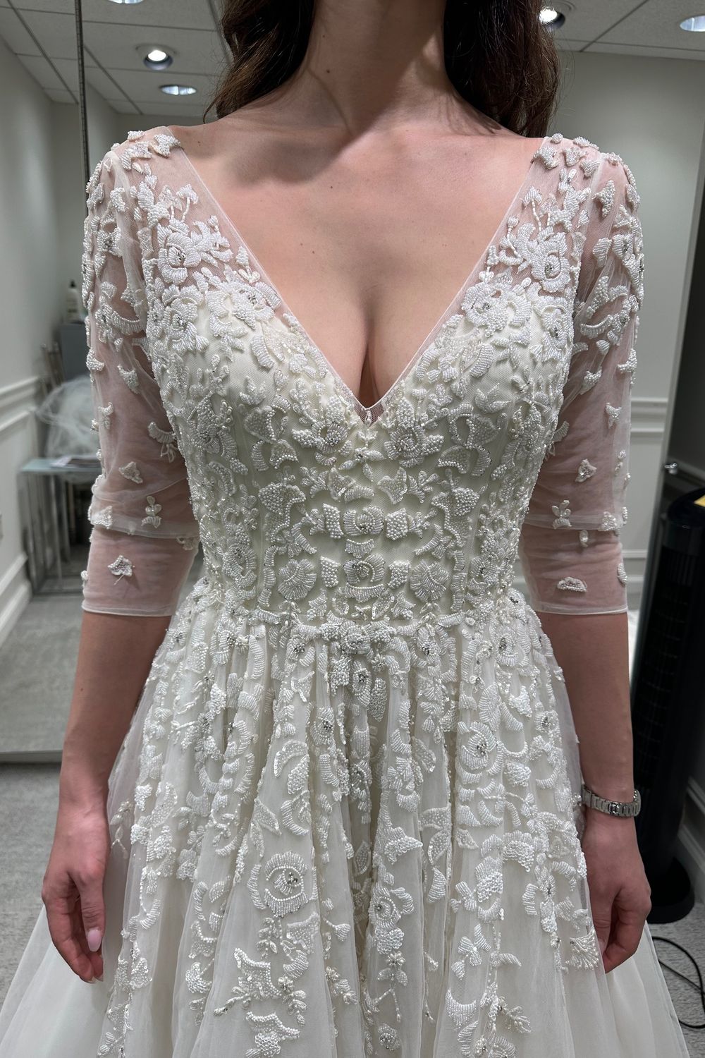 Enaura Bridal EF603 with Veil 2