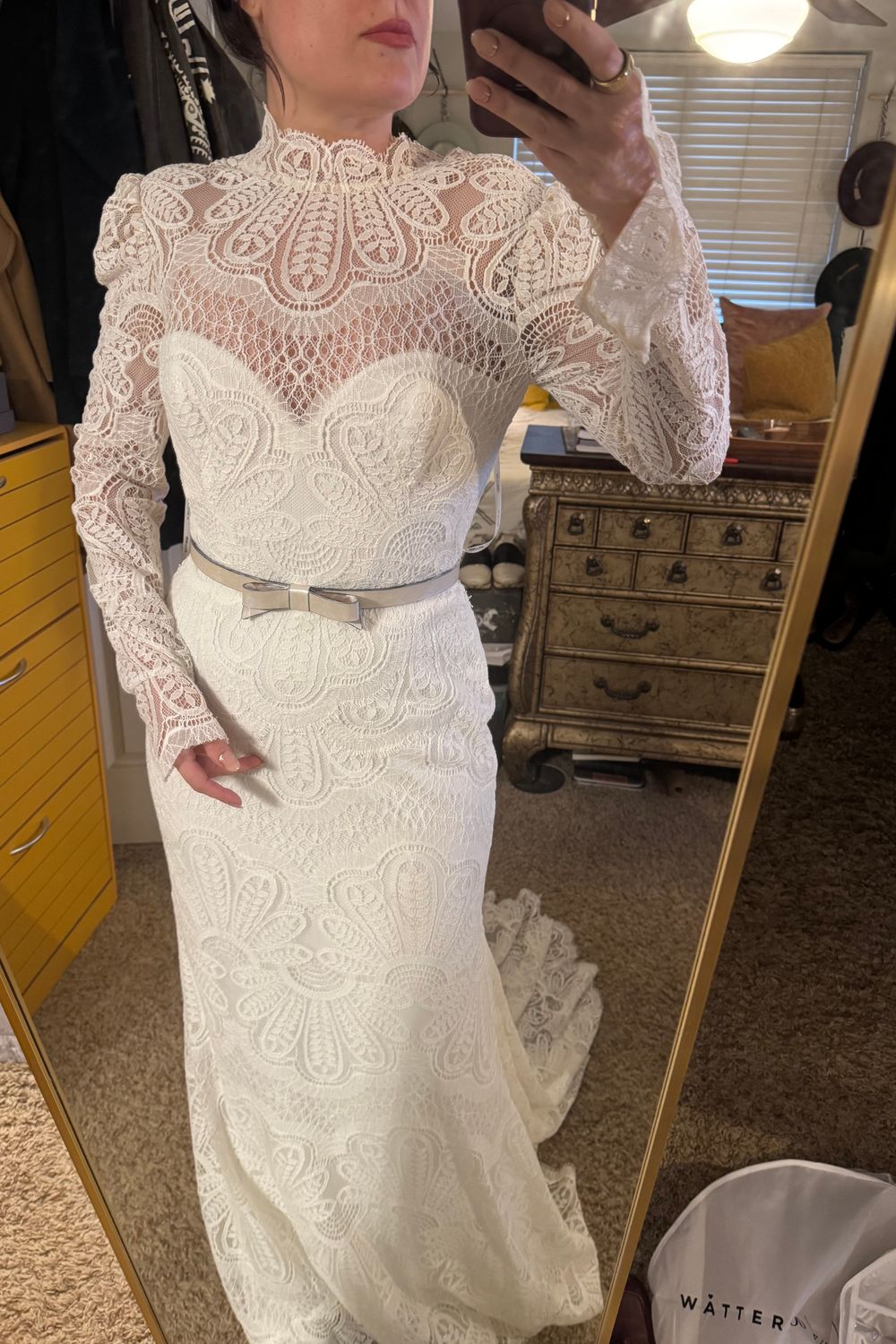 Used Watters NWT Willowby by Watters Orianna Dress