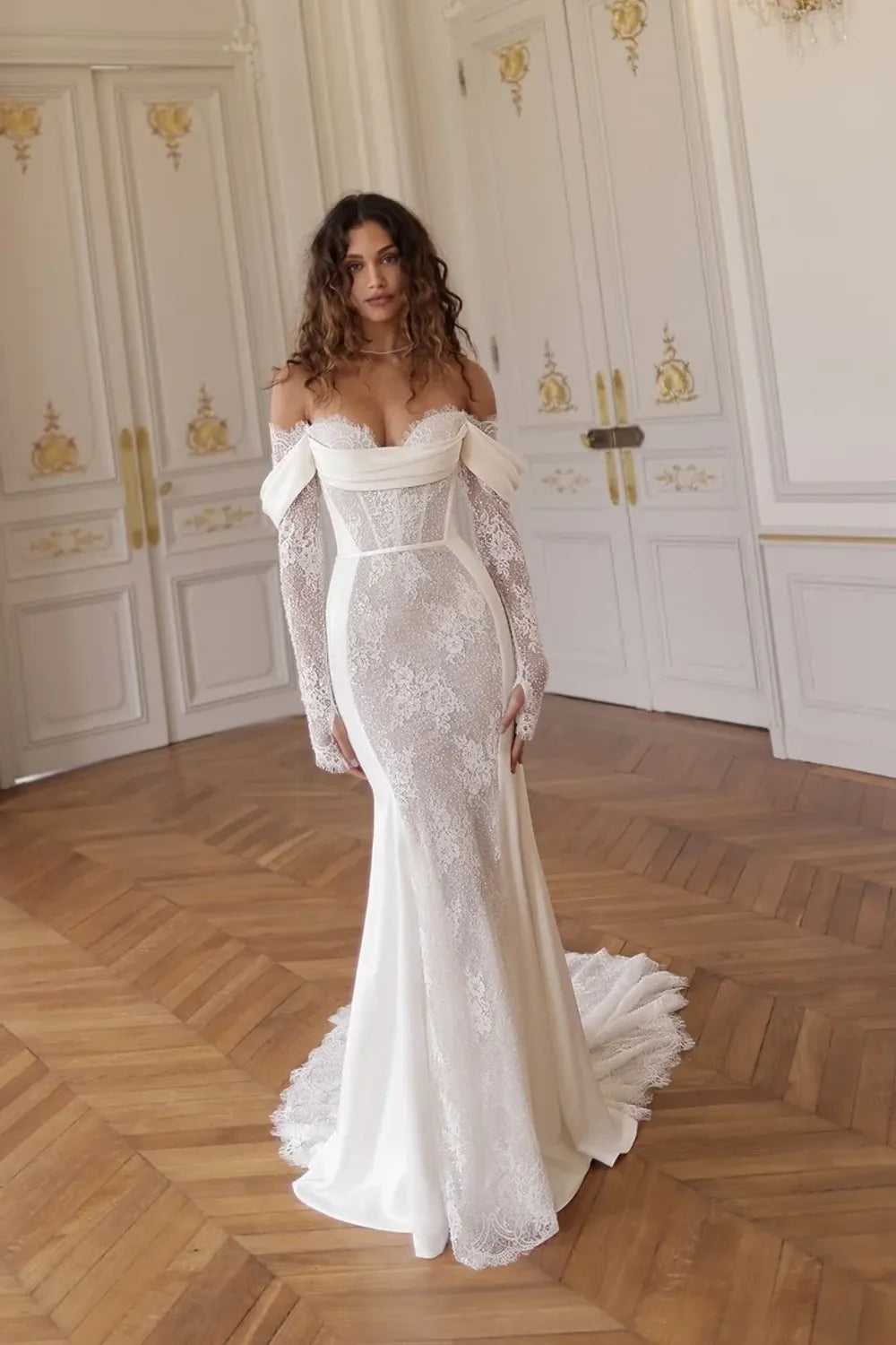 Wona Concept White Swan Ayata Dress 0