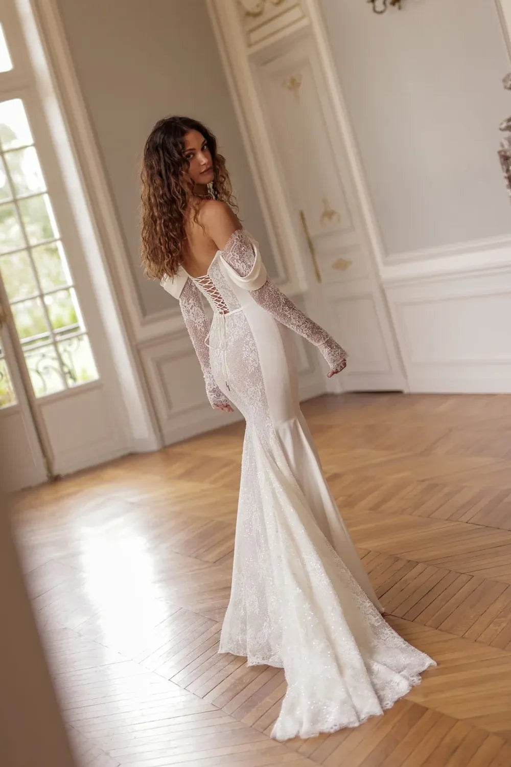 Wona Concept White Swan Ayata Dress 2