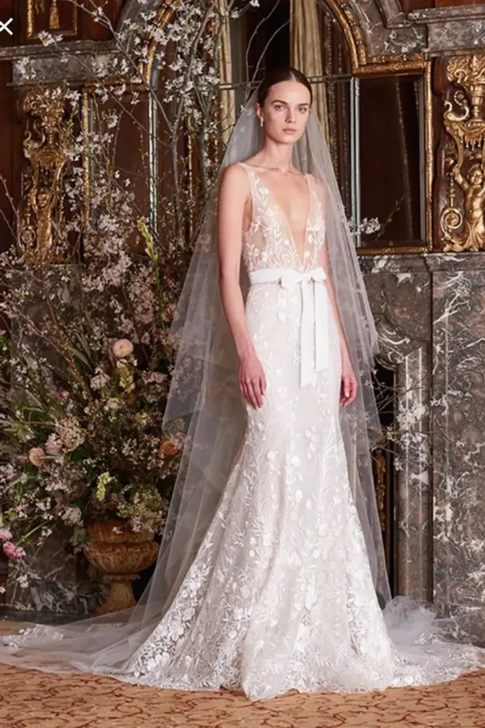 Veil Monique Lhuillier Bridal Fall 2019 Monique Lhuillier Wedding