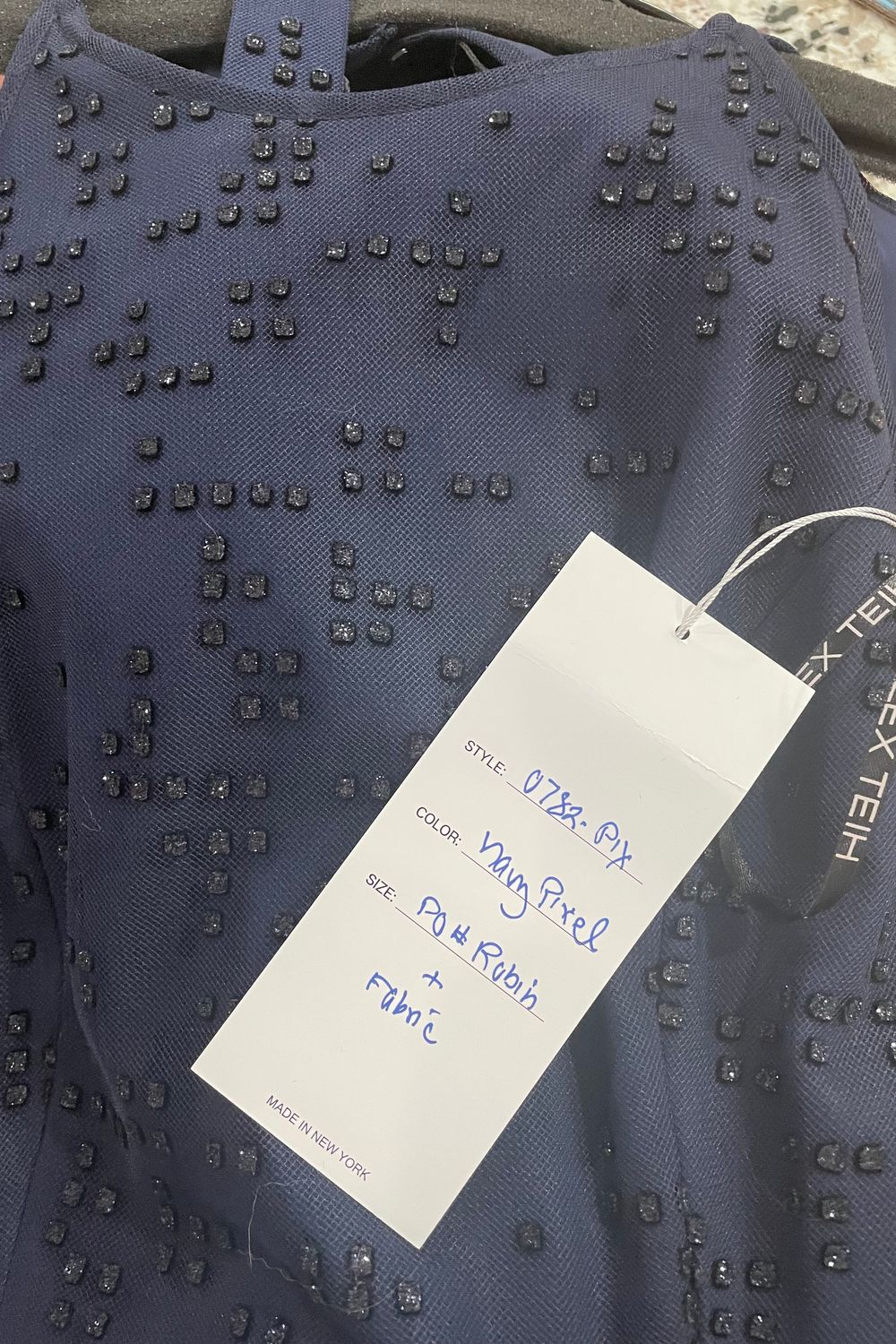 For Love Style #0782 Pixel Navy 5