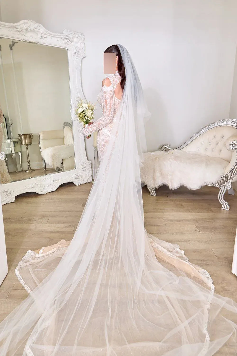 Galia Lahav Elysee Wedding Dress with Matching Top and Veil 12
