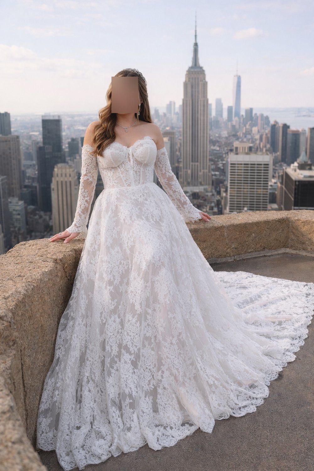 Love by Pnina Tornai 14999 with Veil 1