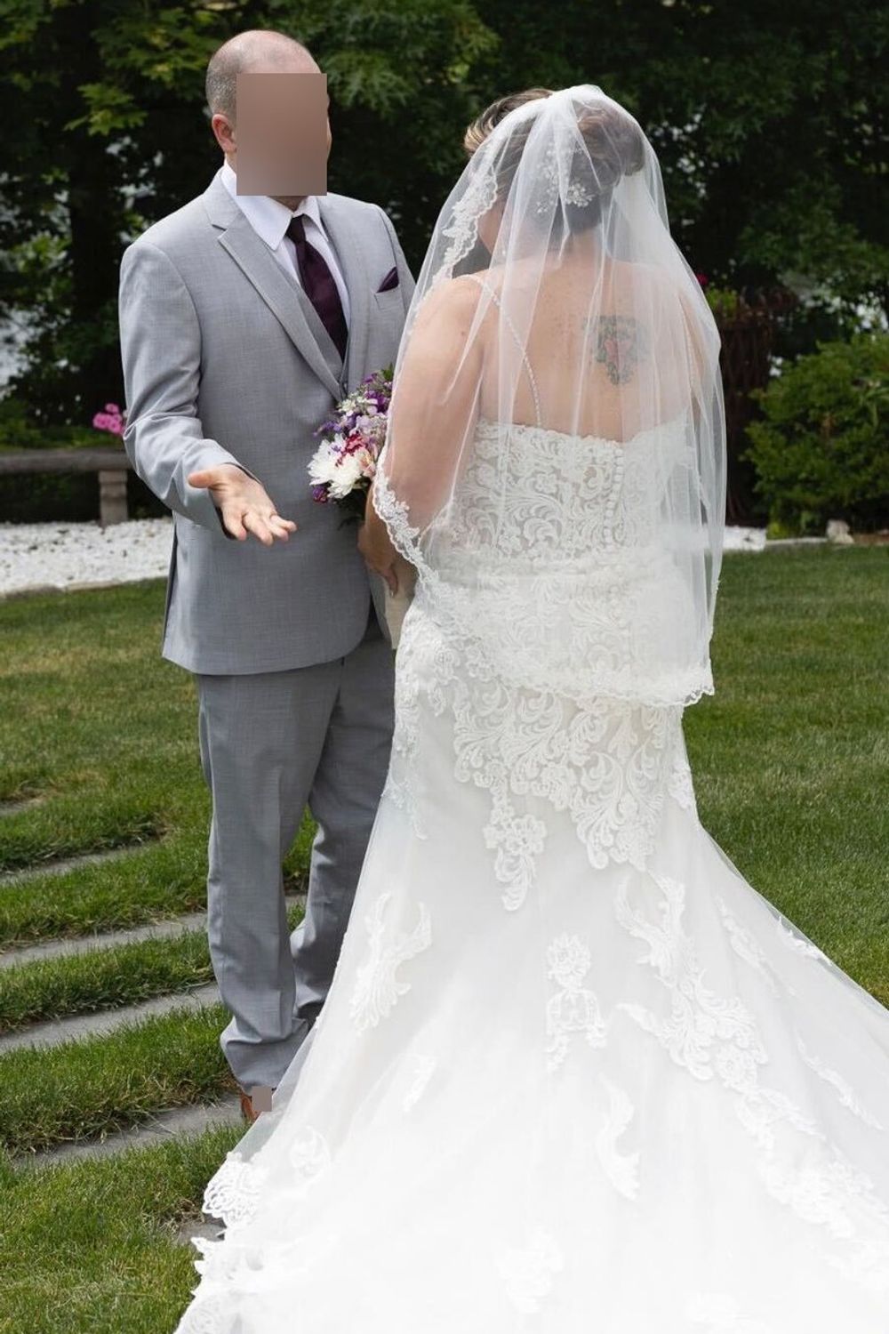 Maggie Sottero Fiona with Veil 4