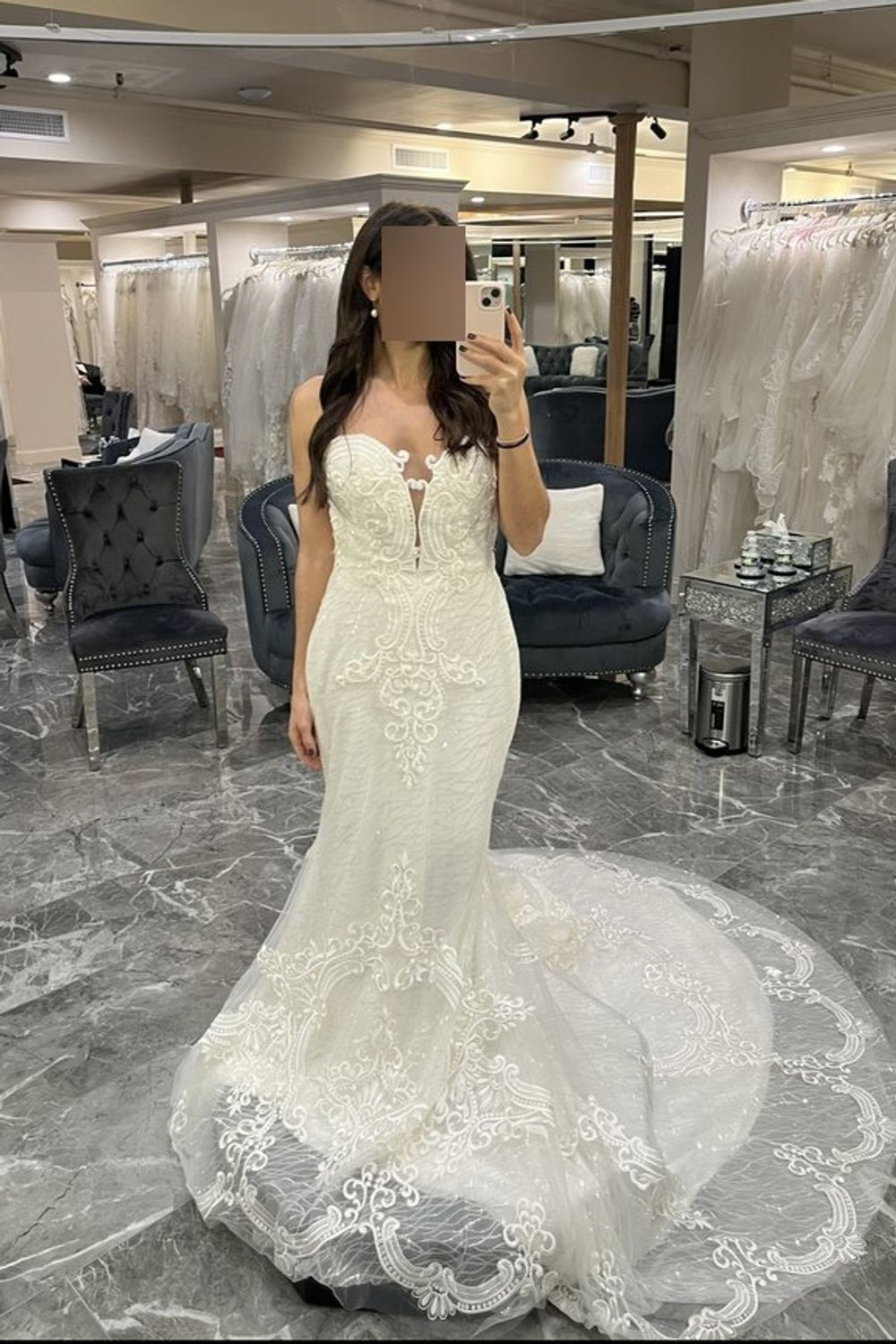 Ashley & Justin 10586 with Extra Dress Materials 4