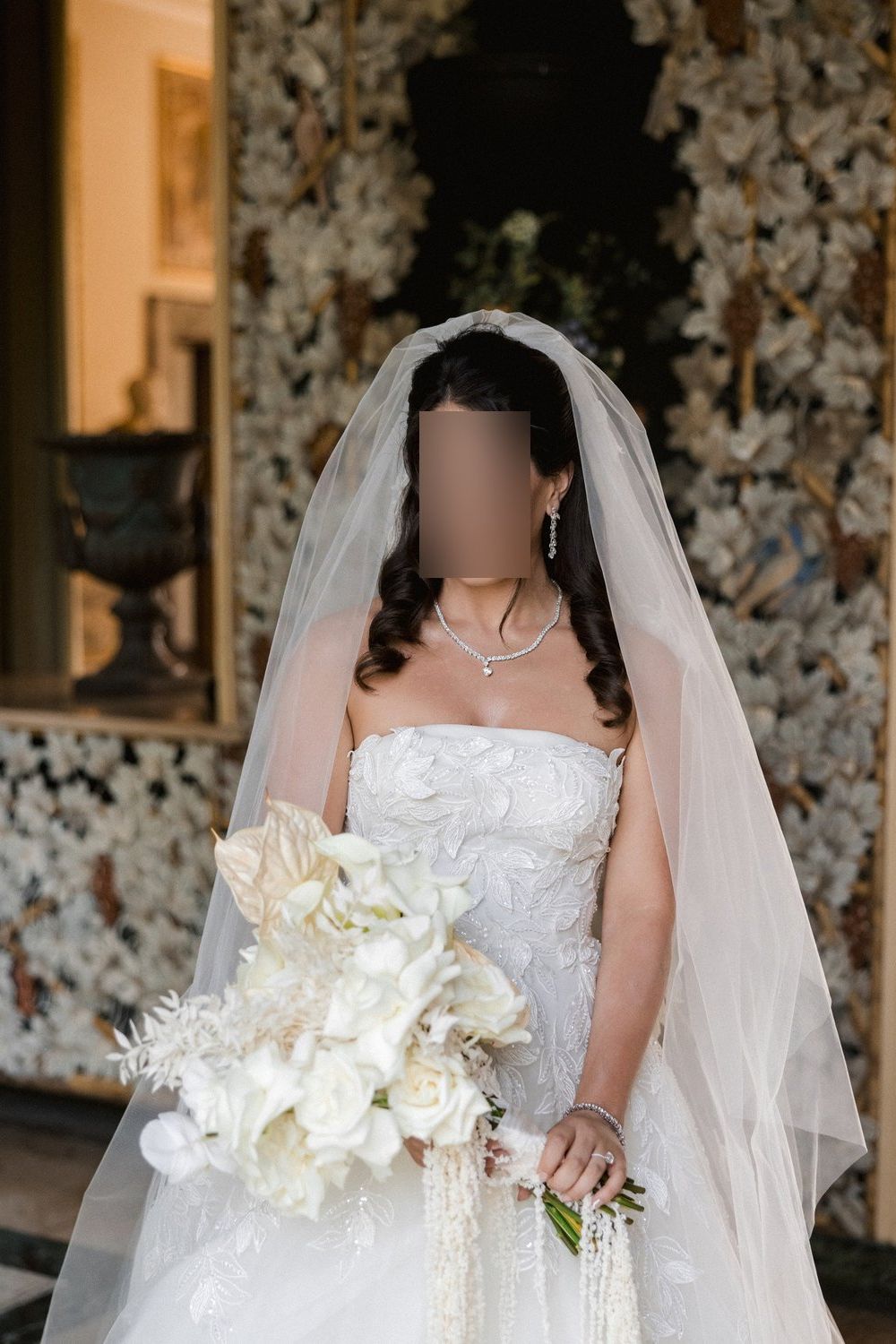Elie Saab Look 5 2023 w/ Veil 5